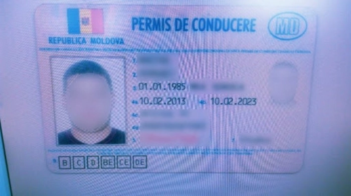Permis de conducere moldovenesc