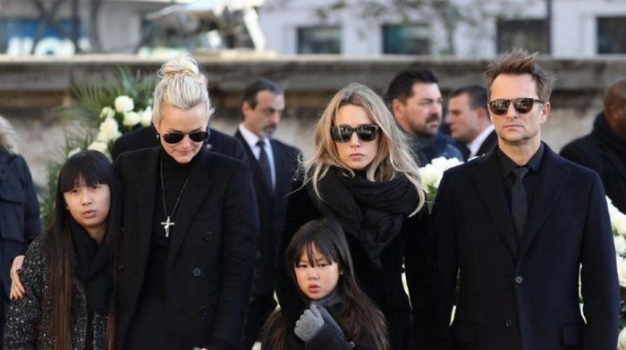familia lui David Hallyday