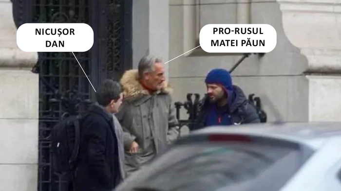 imagine cu nicușor dan care s-a întâlnit cu matei păun, pro-rus