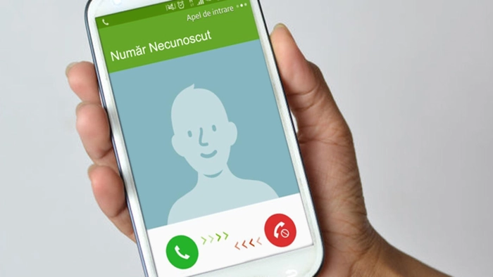 apel de pe număr necunoscut