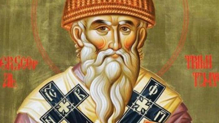 icoana sfantul spiridon