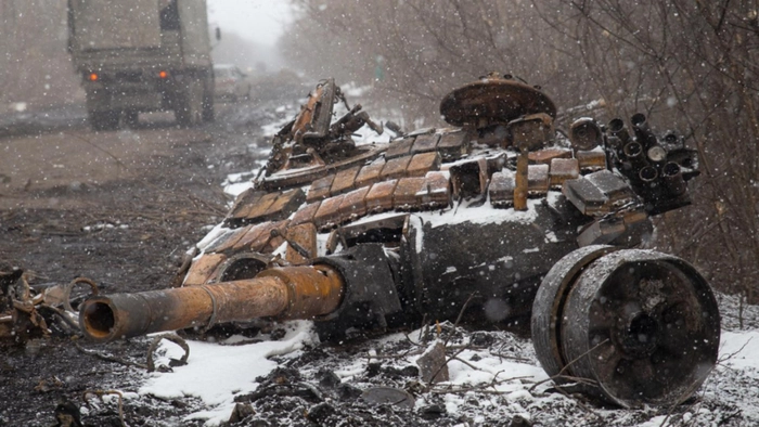 armata ucraineană zonelor cheie, tanc distrus in urma unei explozii, razboi Ucraina, razboi Rusia