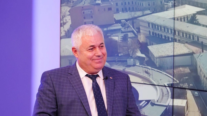 Ovidiu Pricope intr-o emisiune