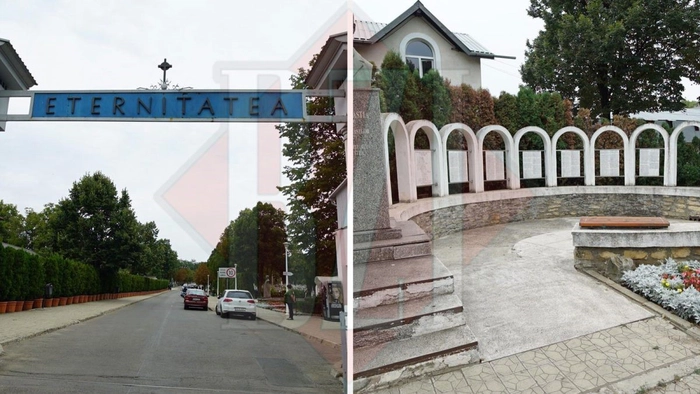  intrarea cimitirul Eternitatea