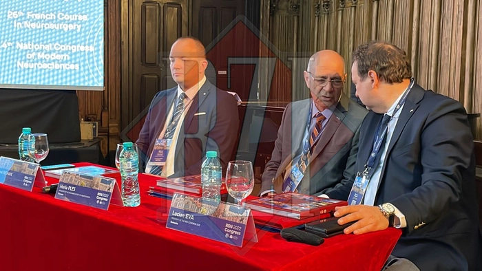 o imagine de la Congresul Național al Societății Române de Neurochirurgie