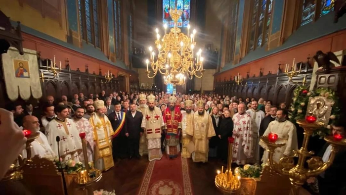 concert sustinut cu ocazia hramului Catedral Mitropolitane din Paris