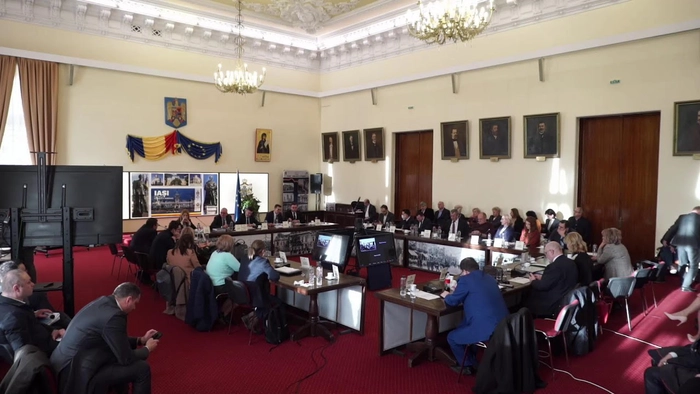 Sedinta in cadrul Primariei Iasi