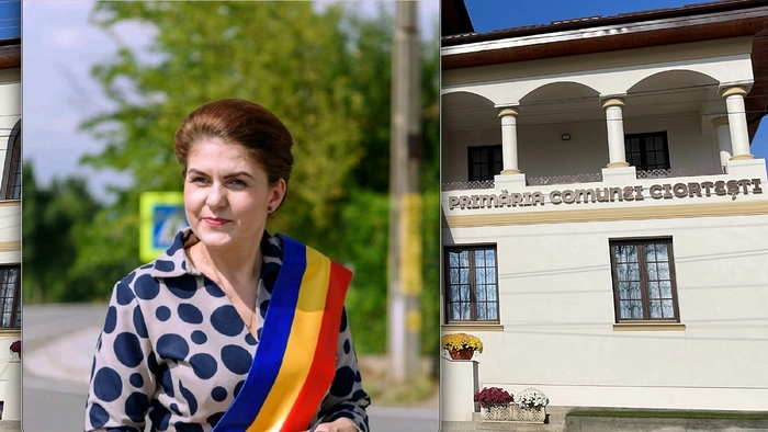 Primărița Alina Apostol parcă e îndrăgostită de munca depusă de Dragoș Samoilă