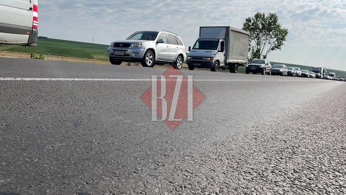 o poză cu ruta ocolitoare de la Lețcani