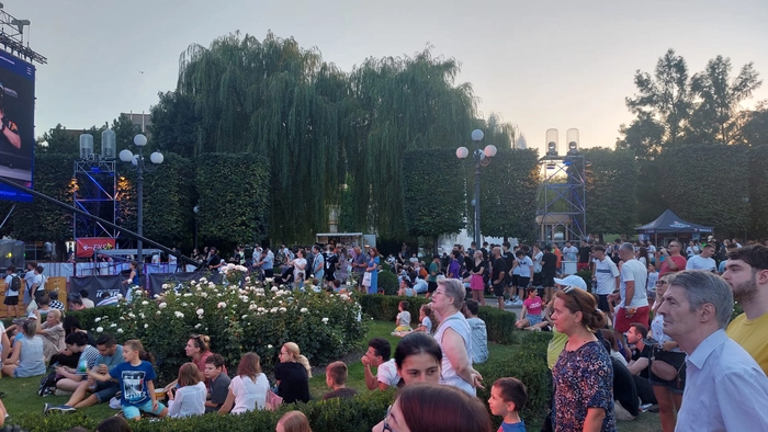  poză cu spectatori