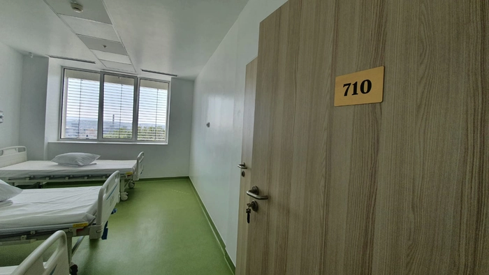 salon din cadrul spitalului Clinic de Urgență pentru Copii „Sf. Maria” din Iași