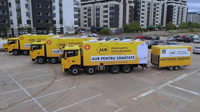 Caravana Medicală AUR a fost făcuta din banii de subvenție primiți de la bugetul de stat. Zeci, sute de mii de români au beneficiat de un real ajutor