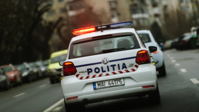 o masina de politie