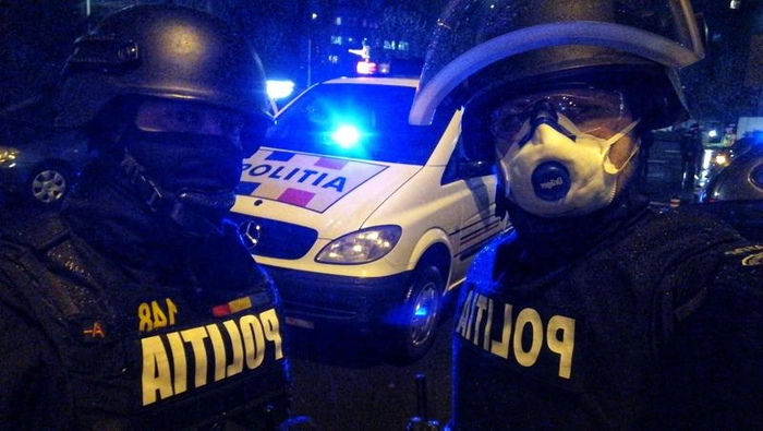 echipaj interventie Politie