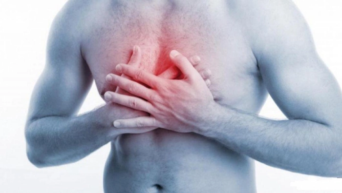persoană care acuză o durere pulmonară