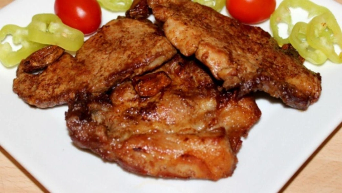 friptura din carne de porc la tigaie