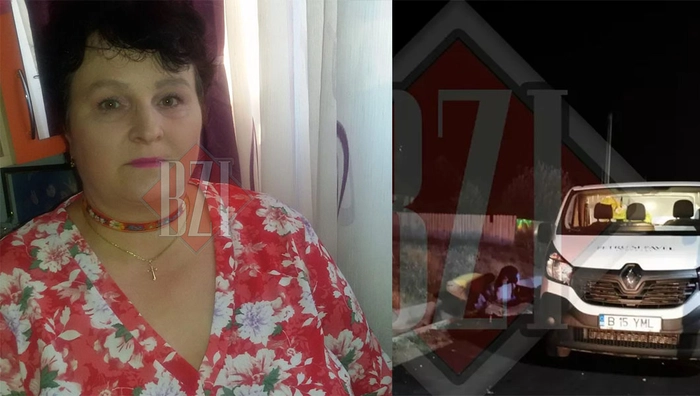 o femeie in varsta si locul unui accident