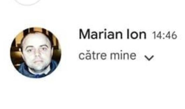 o poza cu Marian Ion