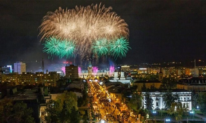 spectacol artificii