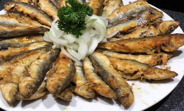 șprot prăjit
