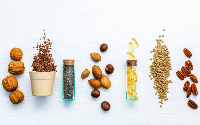 prezentare de seminte si nuci bogate in omega-3