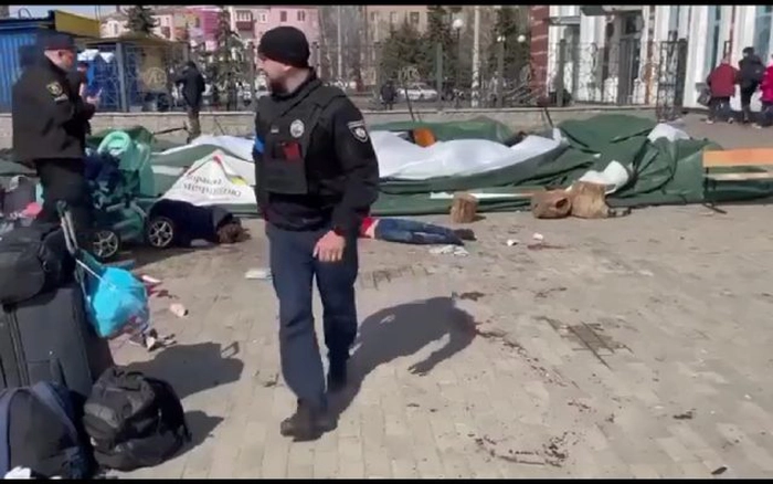Gara din Kramatorsk bombardată, barbat ce se afla printre persoanele decedate in gara din Kramatorsk