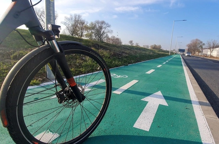 Bicicleta, strada