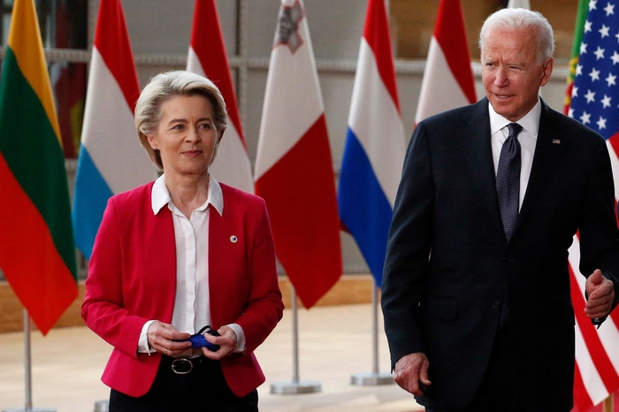 Ursula von der Leyen Joe Biden