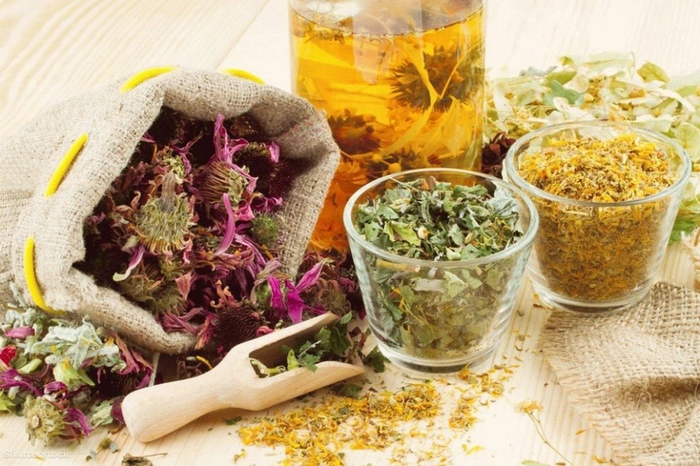 mai multe plante medicinale