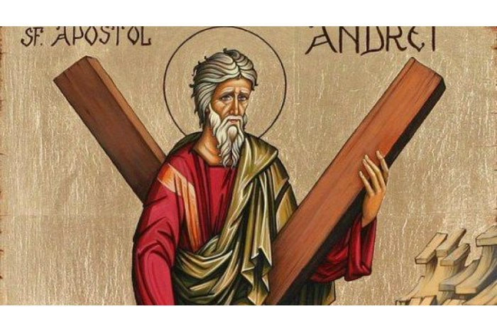 o icoana cu Sfantul Andrei