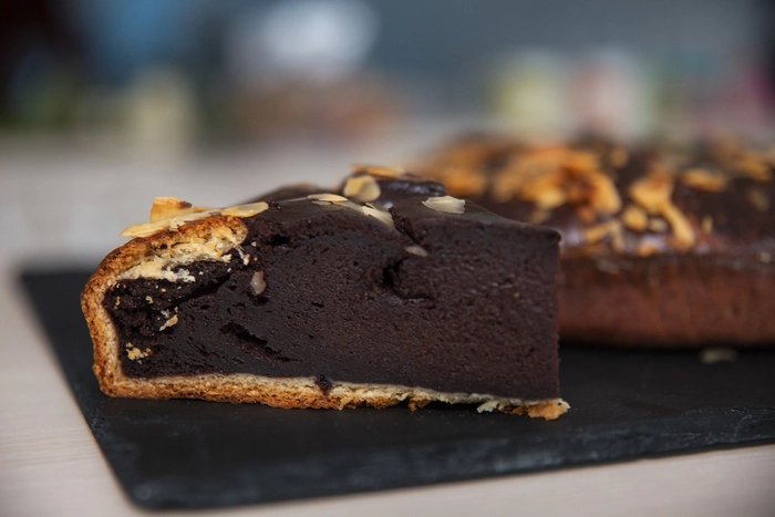 pasca cu ciocolata si smantana