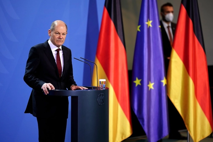 cancelarul german acuză Rusia, Olaf Scholz