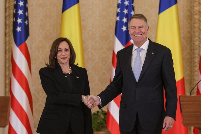 Klaus Iohannis Kamala Harris