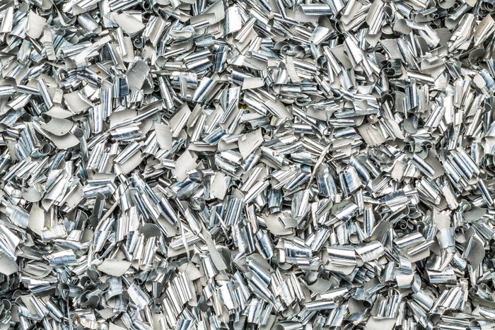 bucăți de aluminiu