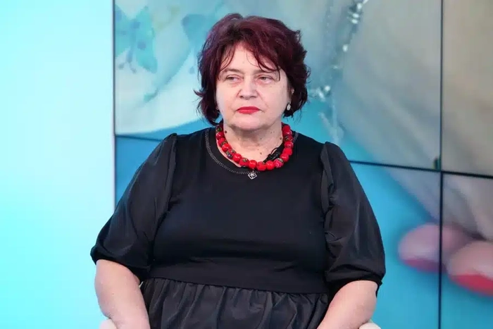  poză cu dr. Solange Tamara Roşu, medic şef UPU, Spitalul Clinic de Urgență pentru Copii „Sf. Maria” din Iași