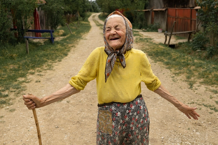 fotografie batrana realizata de Mihnea Turcu