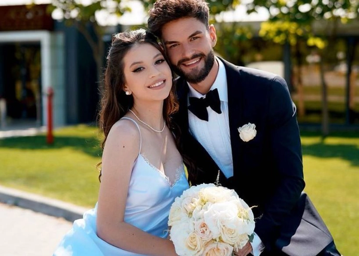 Cleopatra Stratan și Edward Sanda la nuntă