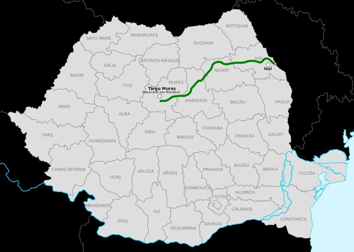 harta Romania