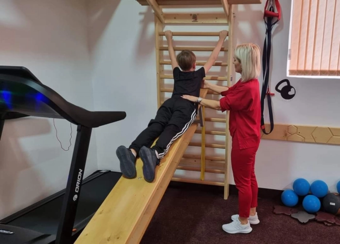 cabinetul Kinefit înainte de amenajare