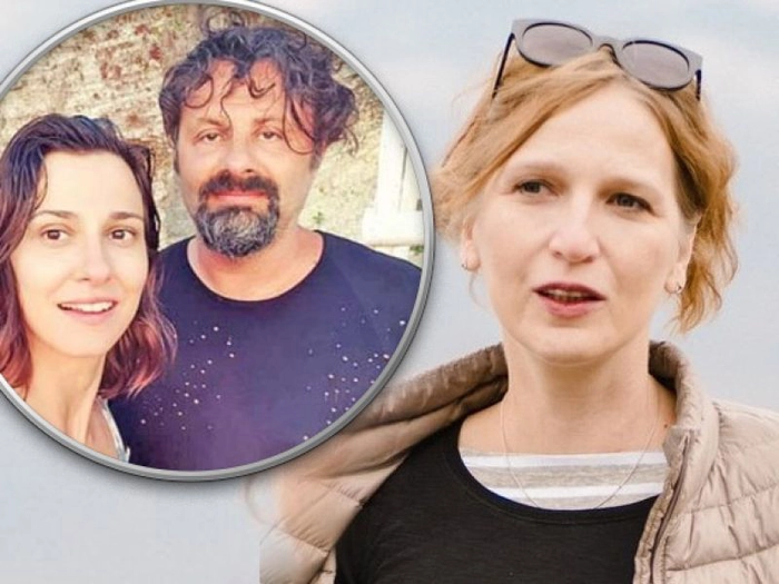 Dana Rogoz și soțul ei Radu Dragomir, în medalion și fosta soție Ozana Oancea