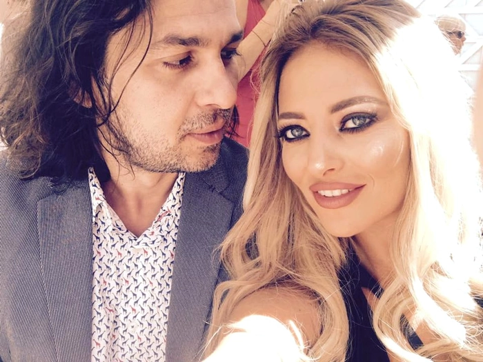 Delia Matache și soțul ei, Răzvan Munteanu