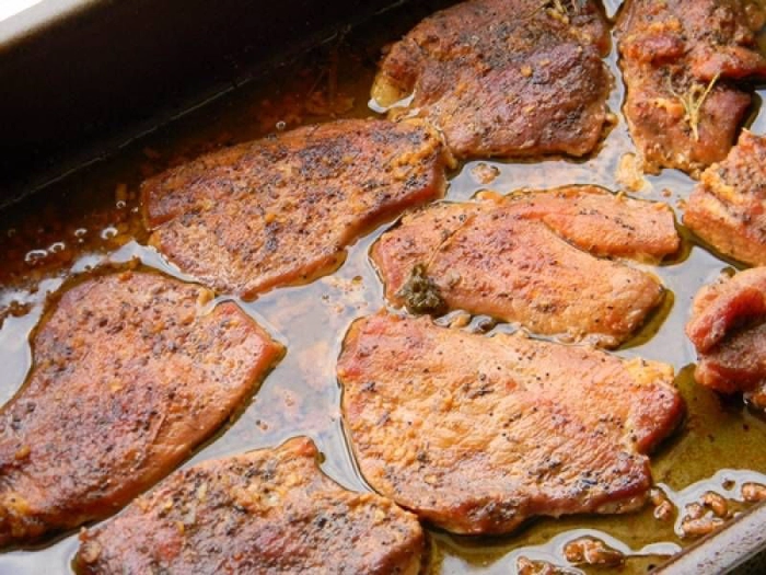 friptura din carne de porc la tigaie