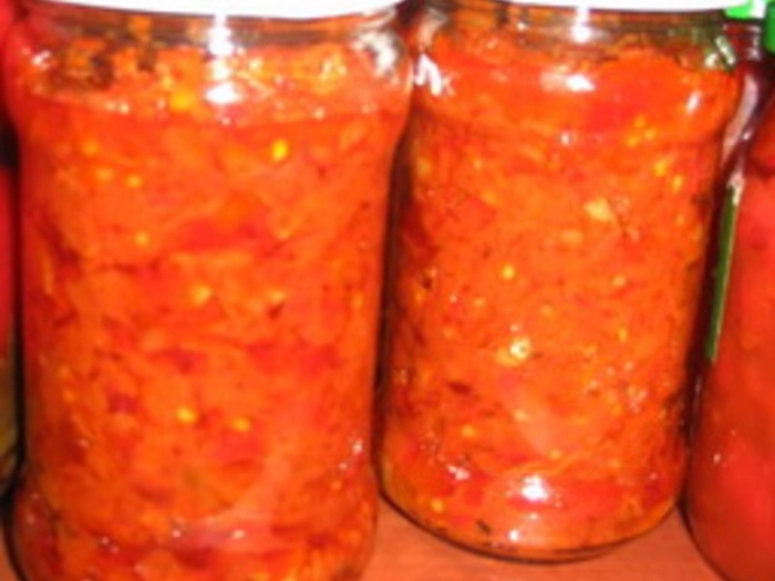 borcane cu zacusca de legume