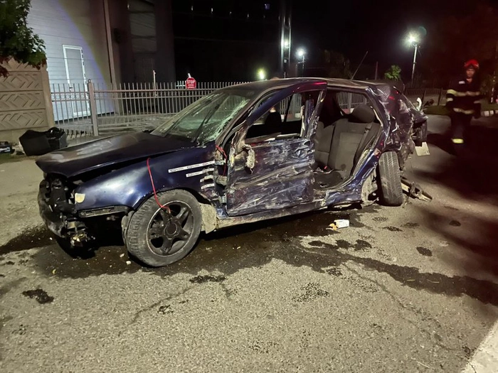 masina implicata in accidentul de la Cobadin