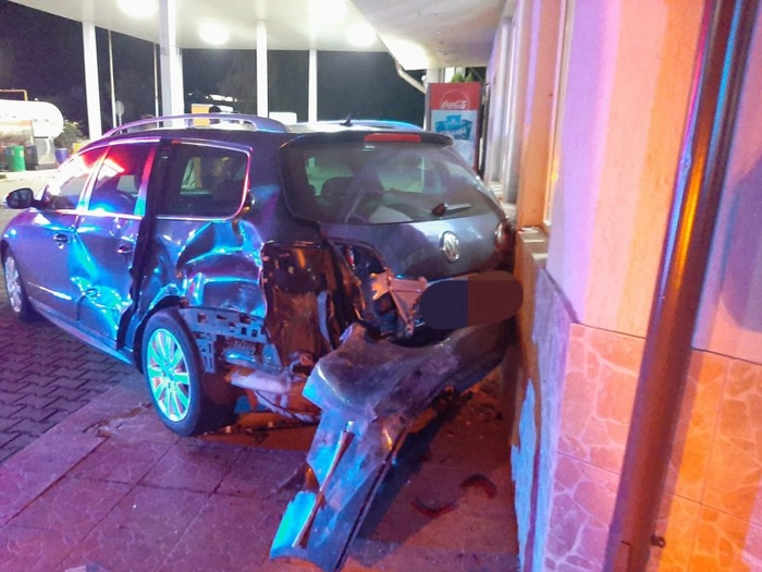 masina implicata in accidentul de la Cobadin