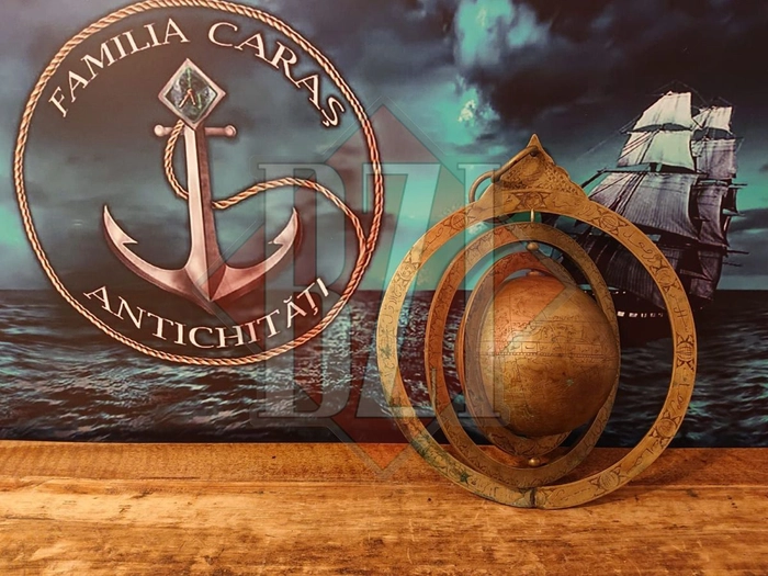 imagine cu globul din Persia