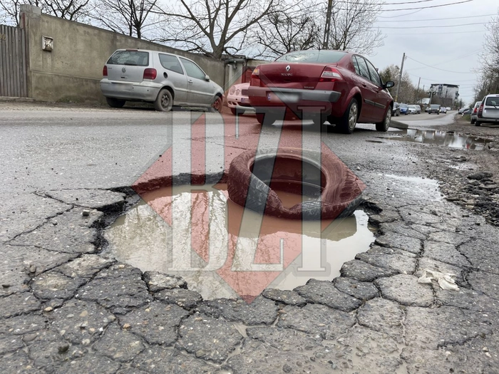 Gropi, asphalt, anvelope