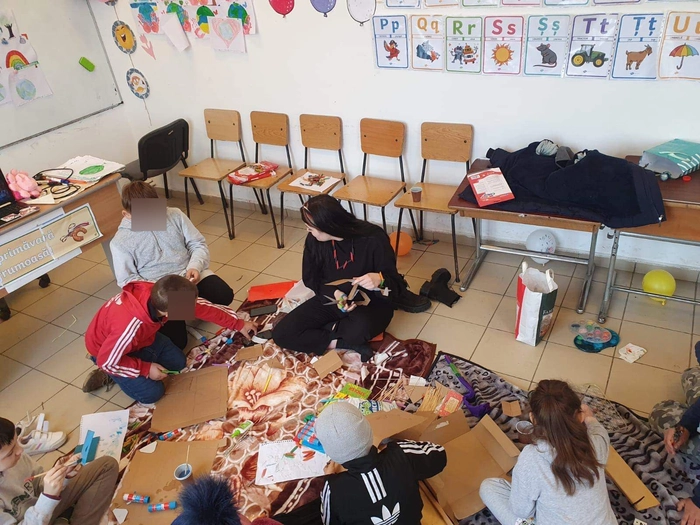 Copii in sala de clasa