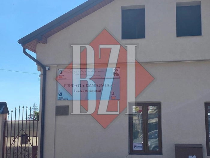 o poză cu centrul rezidențial din cadrul Fundației Emmaus Iași
