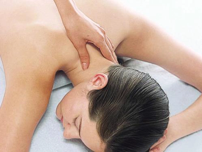 o femeie la spa